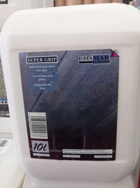 COSMAR SUPERGRIP HECHTINGSPRODUCT 10L