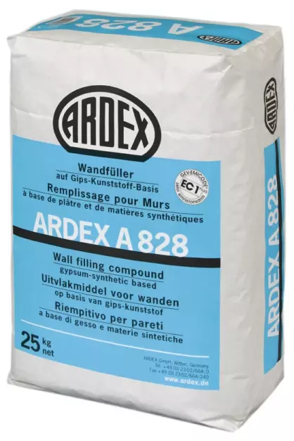 ARDEX A 828 25KG UITVLAKMIDDEL VOOR WANDEN A828
